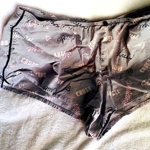 Victoria’s Secret Grey Angel Dreams Lounge Short Small EUC